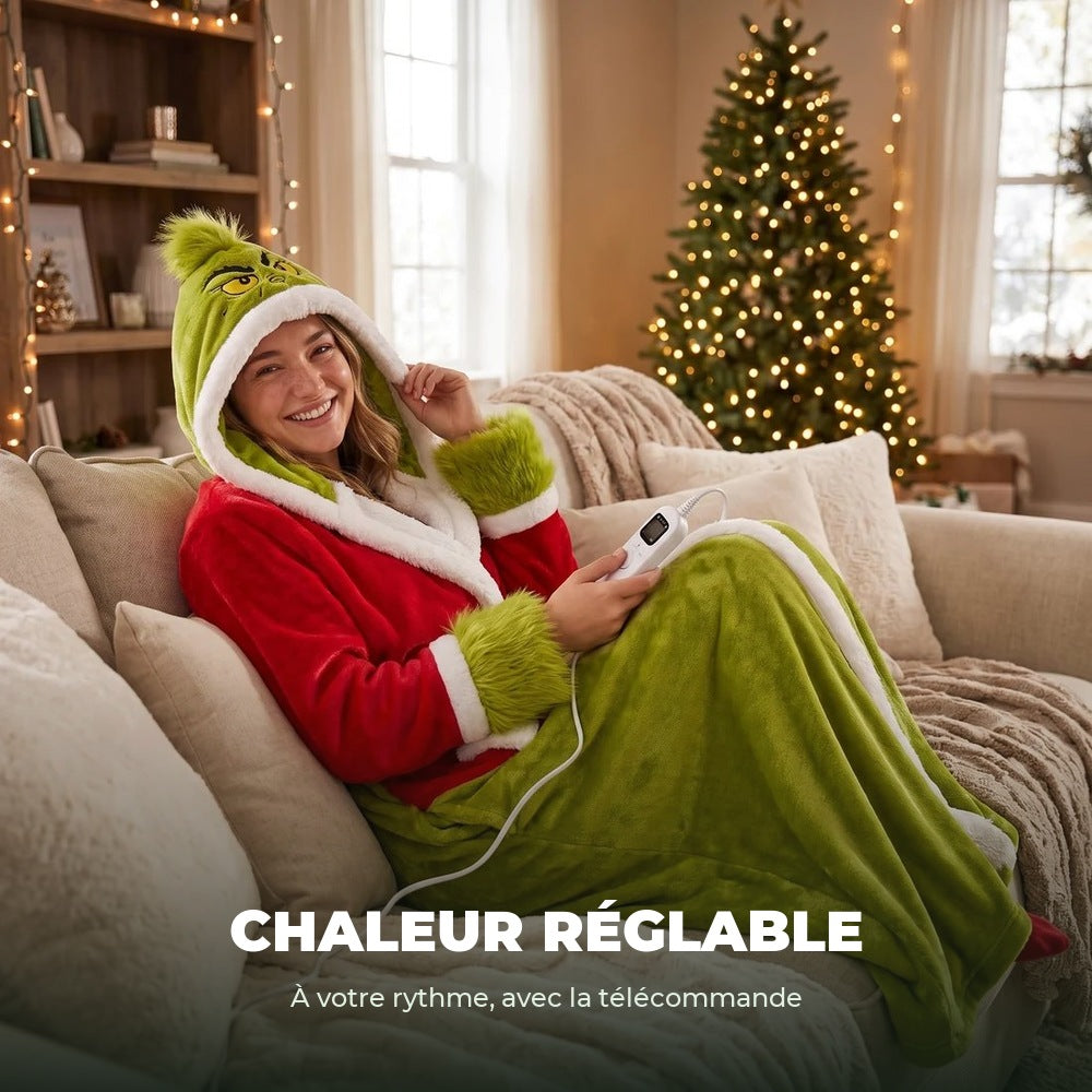 Le plaid chauffant porté à la maison